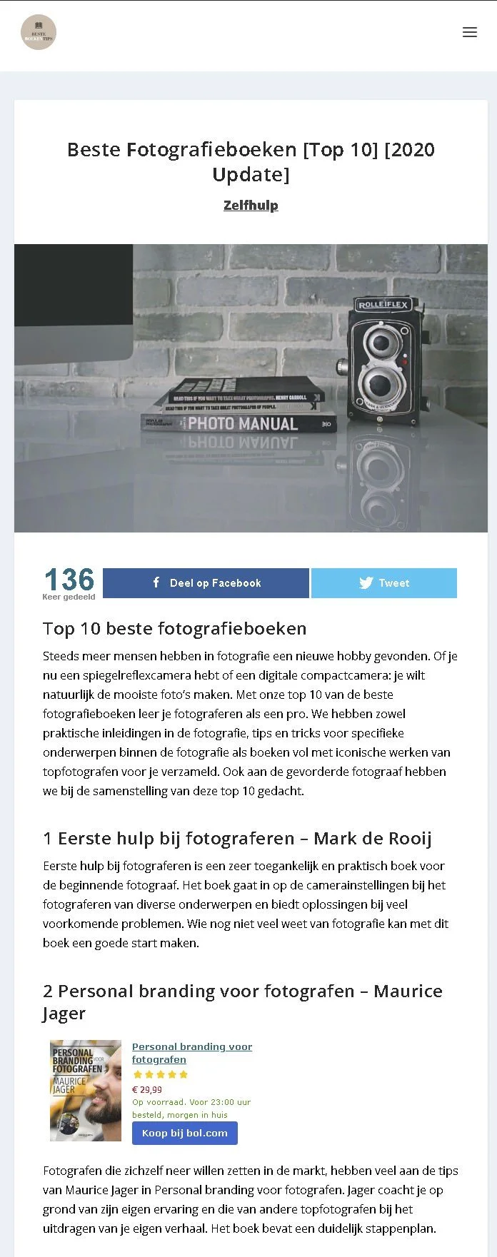 Beste Boekentips review