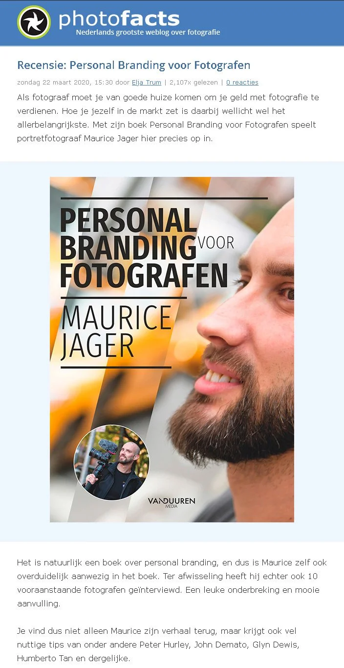 Photofacts boek review